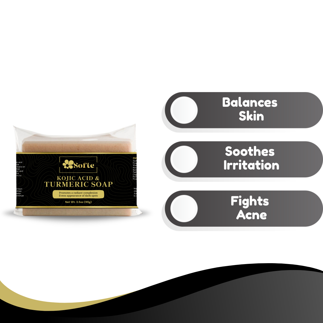 Kojic Acid & Turmeric Soap